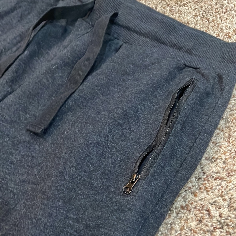 Men’s dark blue sweat pants size small - Picture 2 of 4